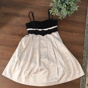 Beautiful black and silver dress